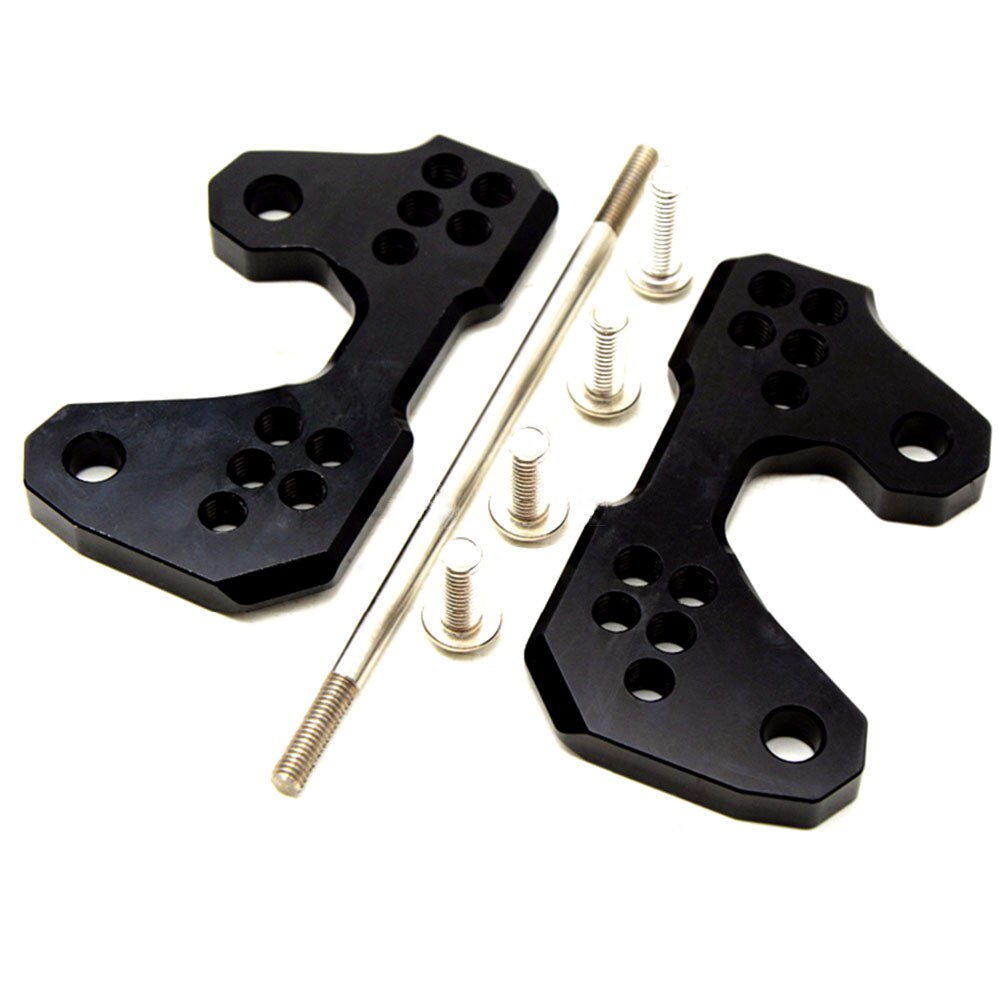 Motorcycle Adjustable Base Foot Pegs Rear for YAMAHA YZF R3 MT 03 MT03 YZF-R3 R25 Foot Peg Mount Bracket Parts