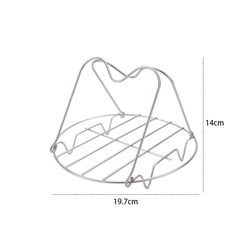 Accessories for Instant Pot,Steamer Basket,Egg Steamer Rack,Non-stick Springform Pan,Dish-Clip, Pressure Cooker Accessories: E