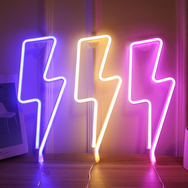 Kleurrijke Neon Licht Led Lightning Neon Sign Usb Thuis Neon Letters Verlichting Voor Kamer Party Bruiloft Decoratie Xmas Neon lamp