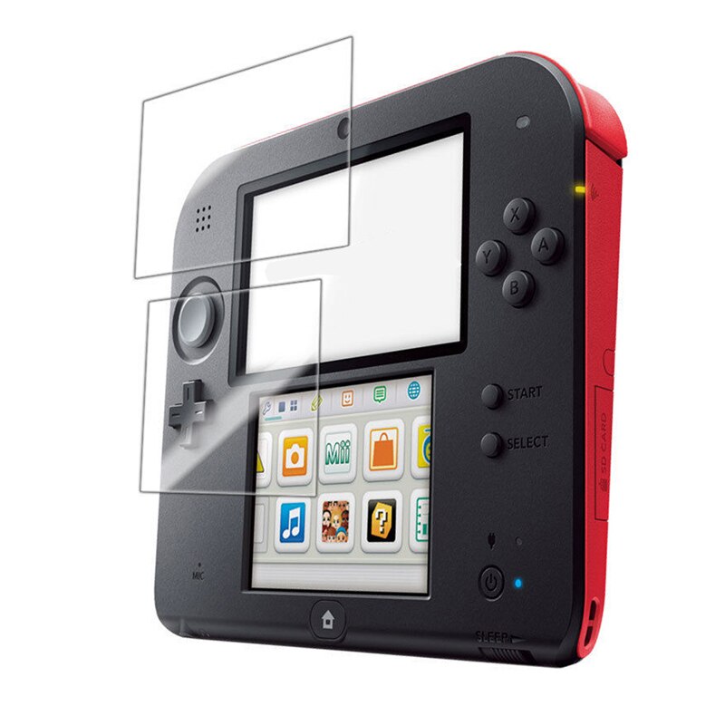 Schutzhülle Silikon Gummi + Reinigungstuch für Nintendo 2DS - Weich