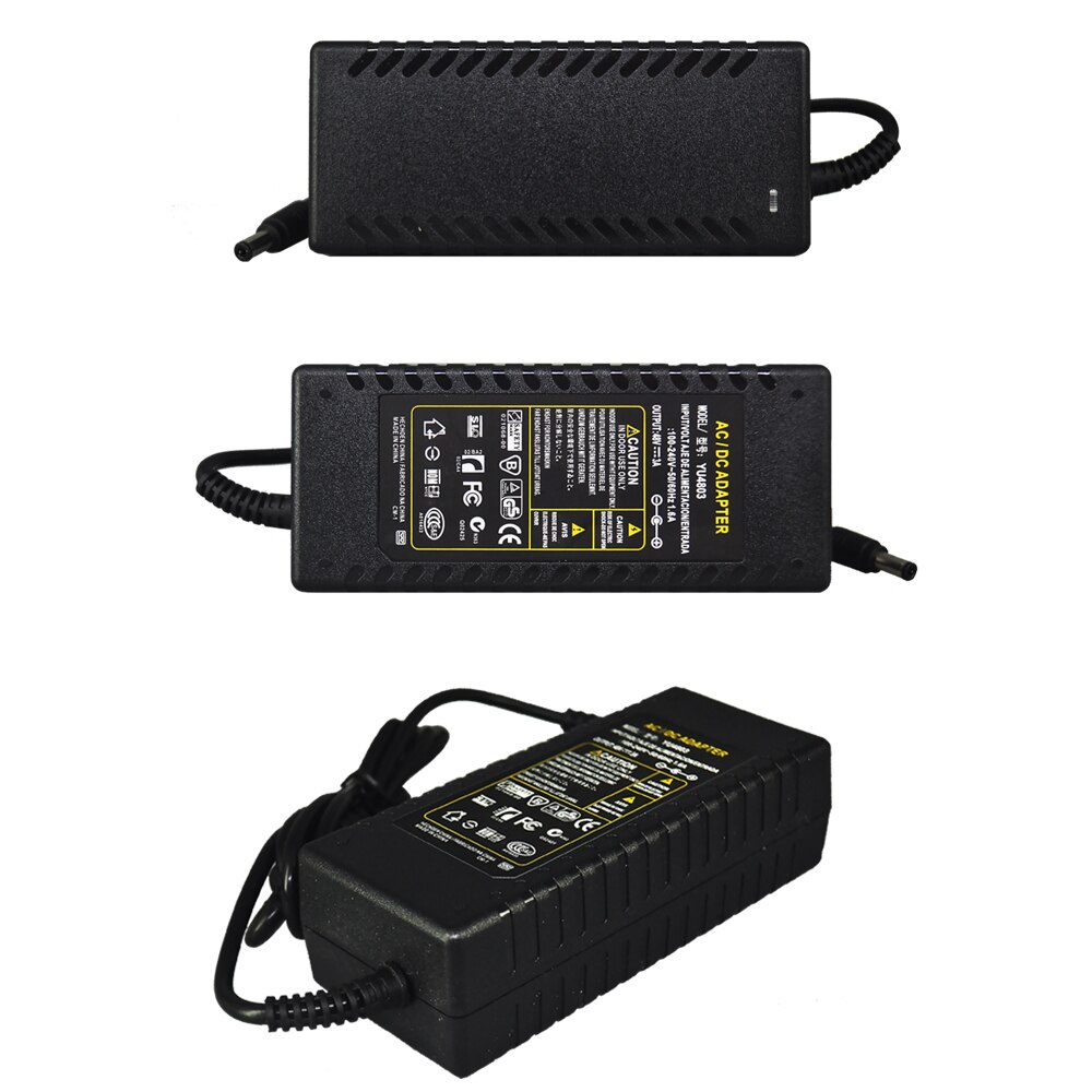 SUCAM AC 100V-240V 50/60hz DC 48V 3A Power Supply Adapter Charger for POE Switch POE NVR CCTV Accessories