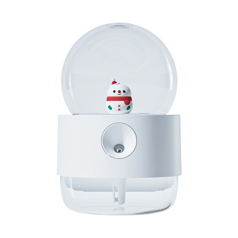 KBAYBO – diffuseur d&#39;huile essentielle et d&#39;arôme en boule de cristal, diffuseur de brume fraîche ultrasonique, Nano Spray, de noël: 4 Rotated and Music