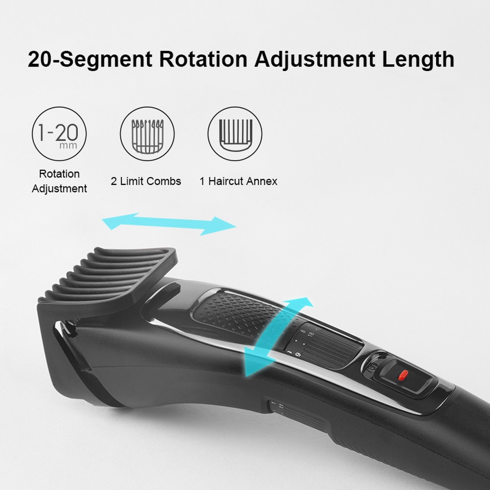 Enchen Elektrische Tondeuse Usb Oplaadbare Wasbaar Professionele Tondeuse Kapsel Elektromechanische Clipper Voor De Man