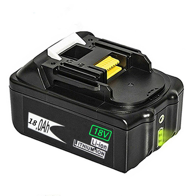 För makita 18v 18000 mah 18.0ah uppladdningsbart elverktygsbatteri med ledd li-jonersättning lxt  bl1860b bl1860 bl1850