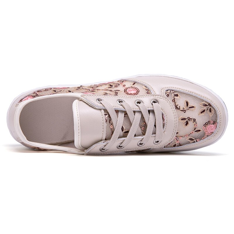 Women Sport Slimming Shoes Breathable Ladies Flat Sneakers Height Increasing Platform Outdoor Women Toning Shoes Fitness