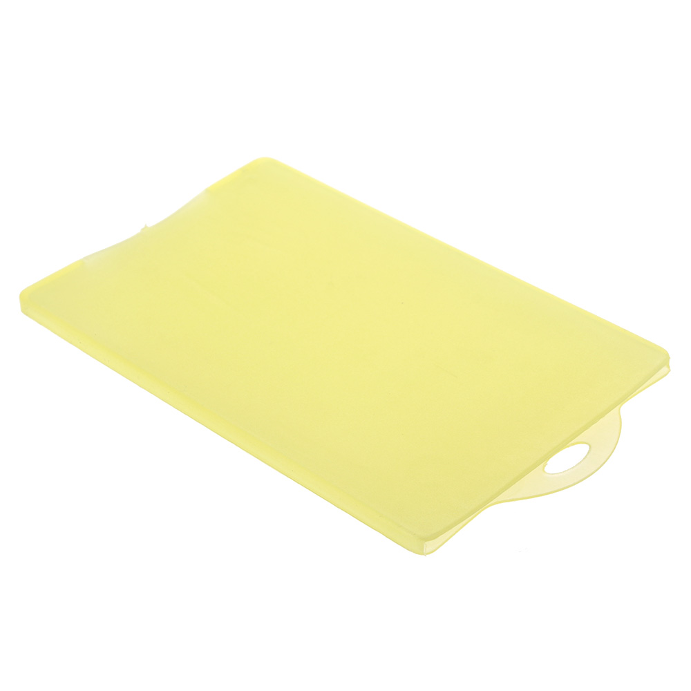 1PCS Waterproof PVC Transparent ID Bus Card Pass Holder Keyring Key Chain Case Wallet Pouch Badge Holder For School Suppliers