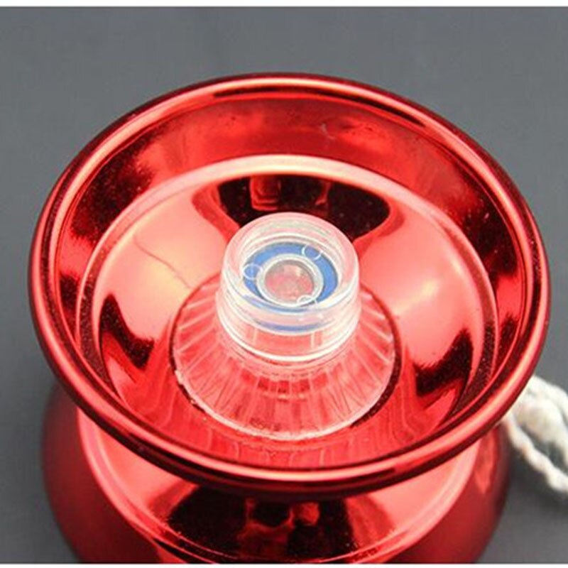 1Pcs Classic Mode 4 Kleur Professionele Aluminium Yo Yo Bal Kinderen Grappig Speelgoed Novel Y-As Draaibaar yoyo