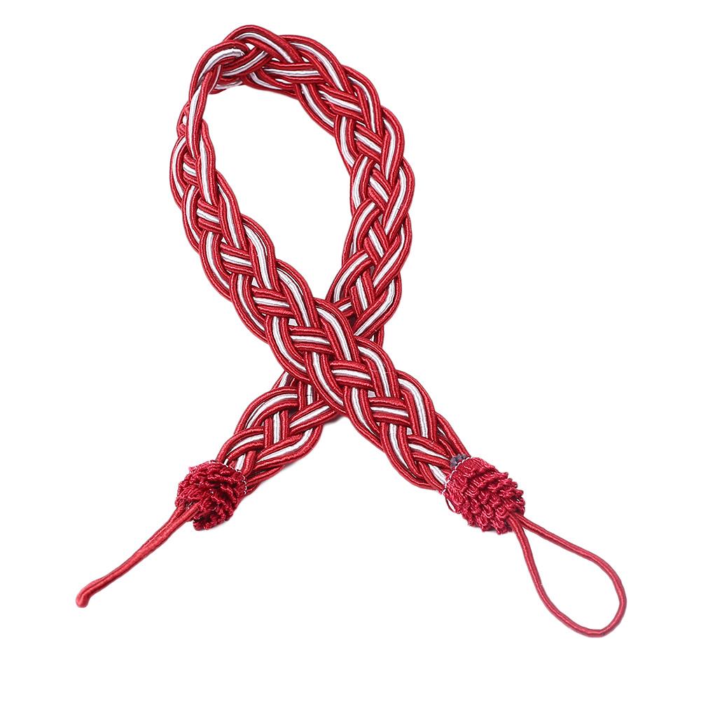 Raambinder huis & woondecoratie gordijnbinder touw gevlochten gevlochten touw gevlochten: 8 rode