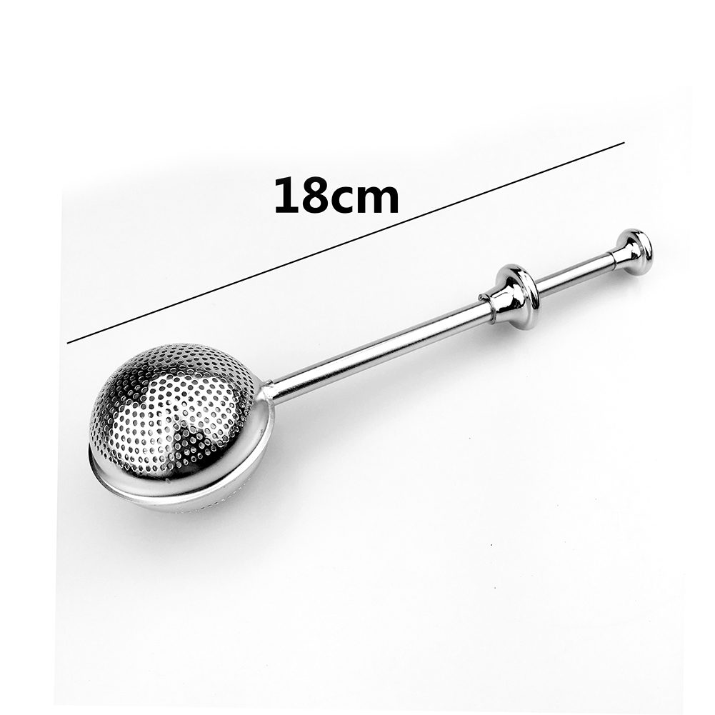 Rvs Theepot Thee Zetgroep Filter Spice Thee Accessoires Telescopische Metalen Thee Tas Verstelbare Herbruikbare Theezeefje Bal