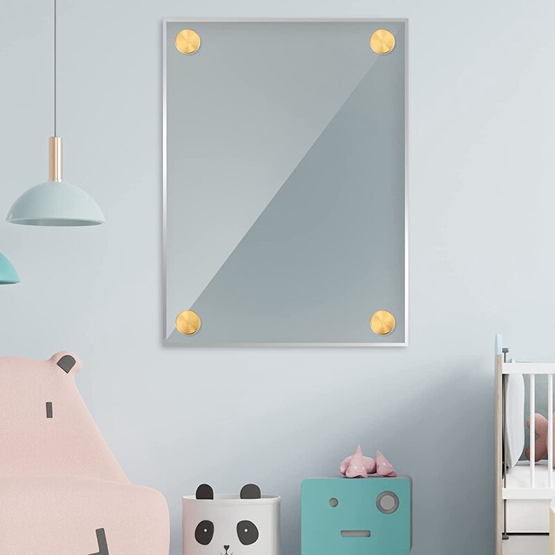 8 Sets Standoff Screws Advertising Nail Standoff Wall Mounting Hardware for Hanging Acrylic Picture Frame