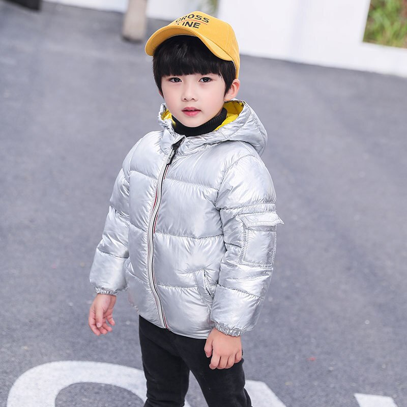 Children's cotton bright cloth thick warm children's clothing