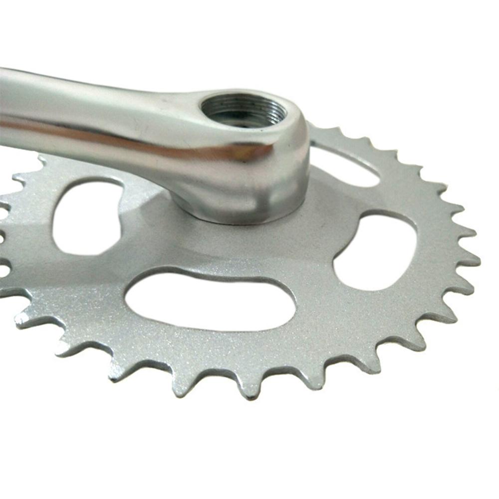 Single speed Crankset MTB Bike 165mm crank platte aluminum alloy chainring chainwheel crank set bike accessories 32T