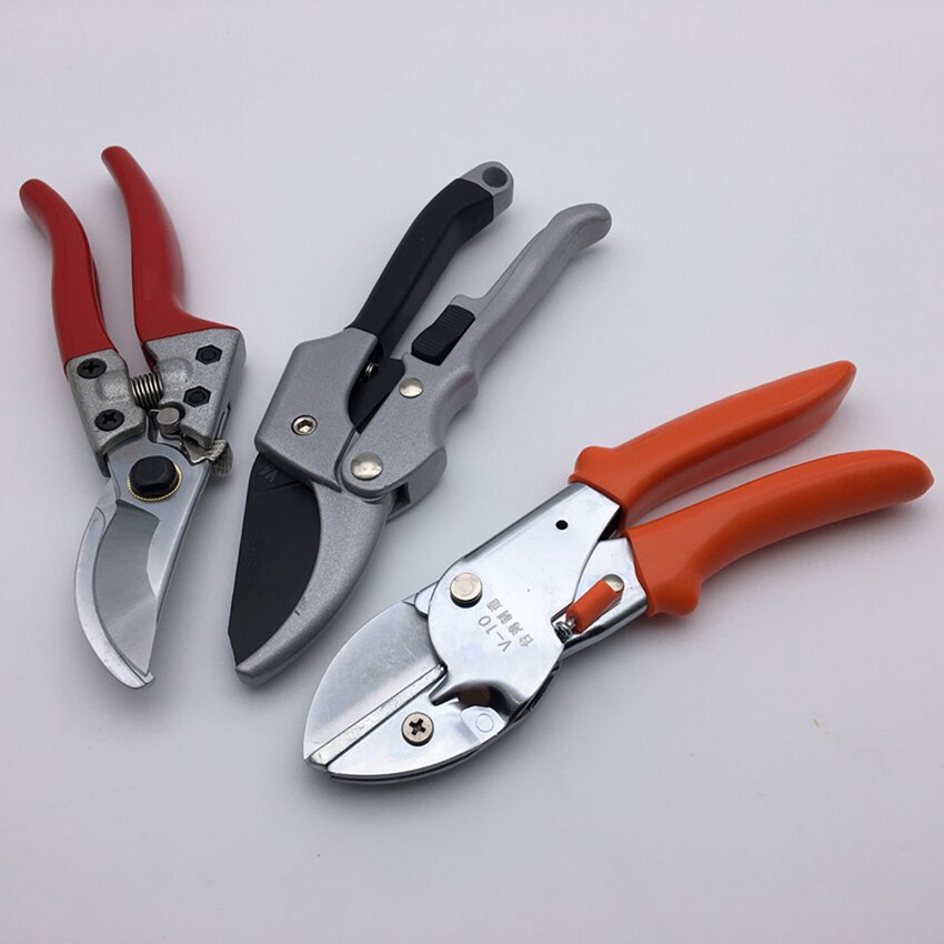 8 Inch Pruning Shears Manual Hand Pruner, SK5 Blade, Flower Shears Garden Fruit Tree Branches Shears Gardening Pruning Scissors