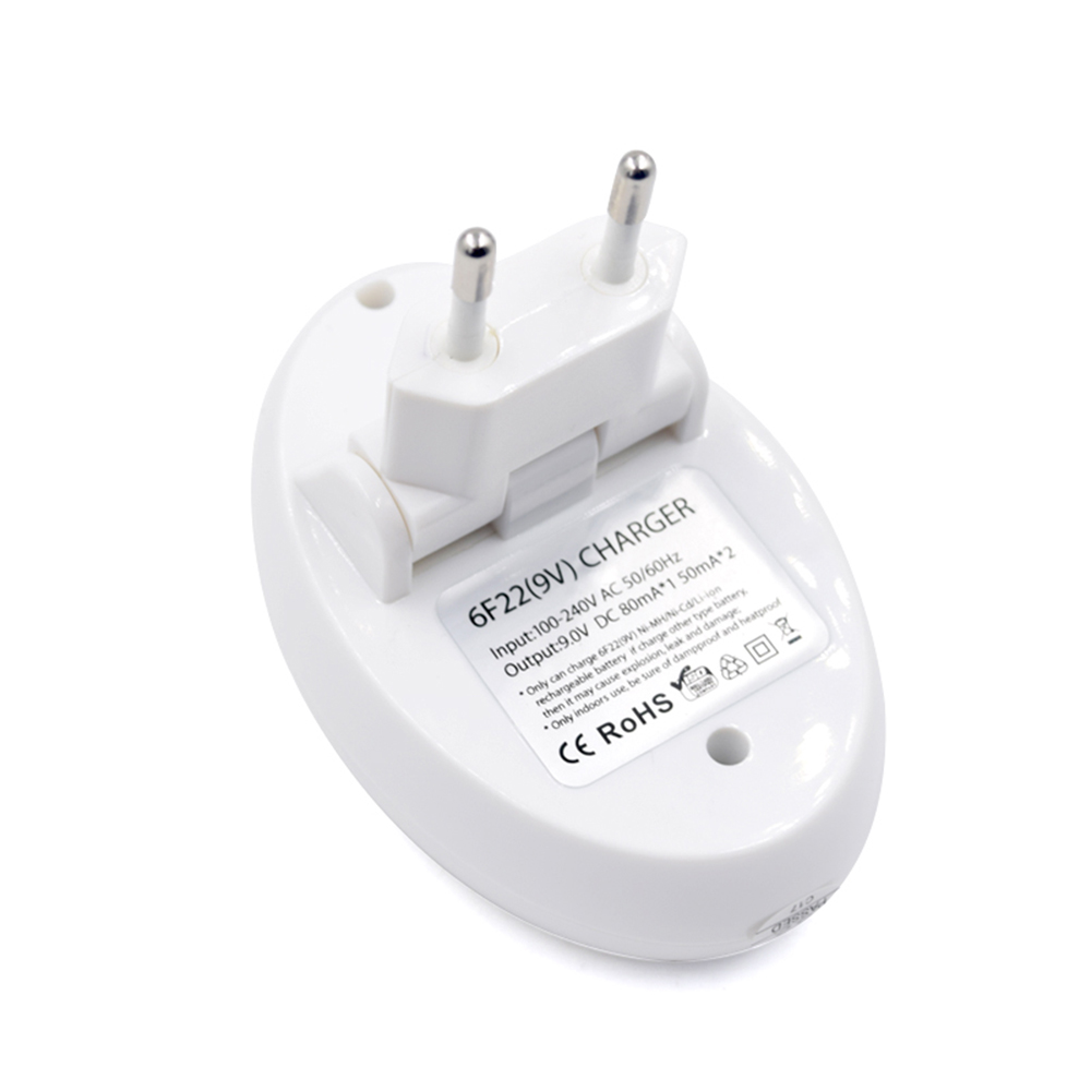 PALO 6F22 9V Batterijlader Super Quick Power Batterijlader voor 9V 6f22 Ni-Mh Ni-CD Li-ion oplaadbare batterij