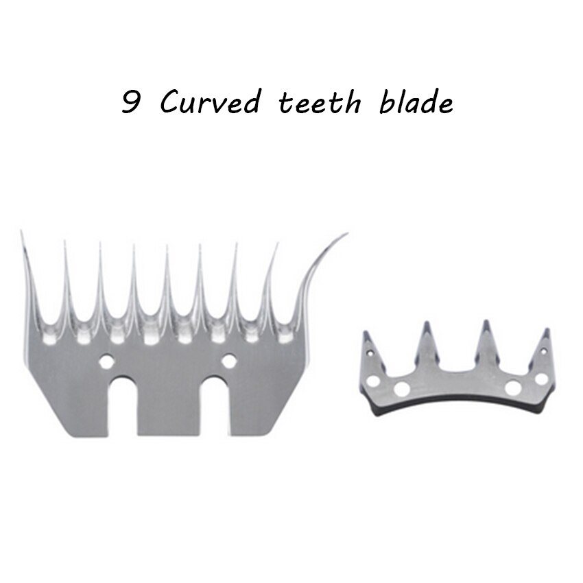 Sheep clipper blade 9 13 teeth straight curve wool electric hair removal shearing portable device blades Beiyuam