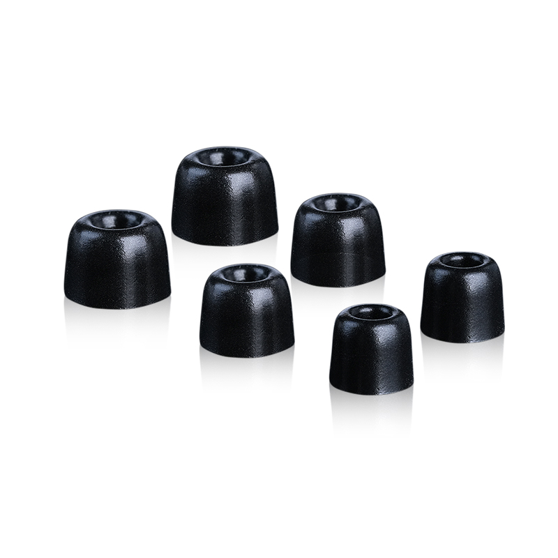 KZ FT01 Foam Tips Noise Isolating Comfortable Memory Foam Ear Tips Ear Pads Earbuds For In Earphone Headphones Accessories: Default Title