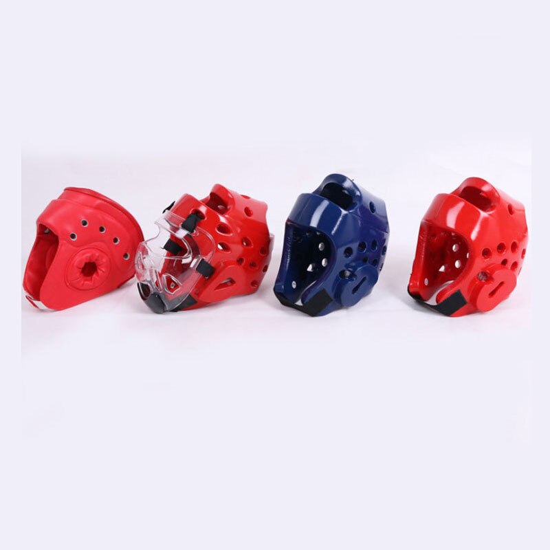 Kick Boxing Sanda Mma Head Protector MMA Helmet Muay Thai Boxing Taekwondo Karate Guard Head WTF Kickboxing