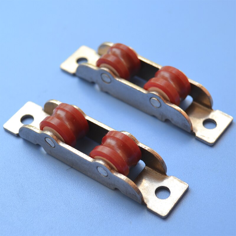 Balkon Schuifdeuren Plastic Stalen Deur Katrol Aluminiumlegering Scherm Venster Nylon Wiel Gedempte Roller Hardware Balkon Schuifdeuren Plasti