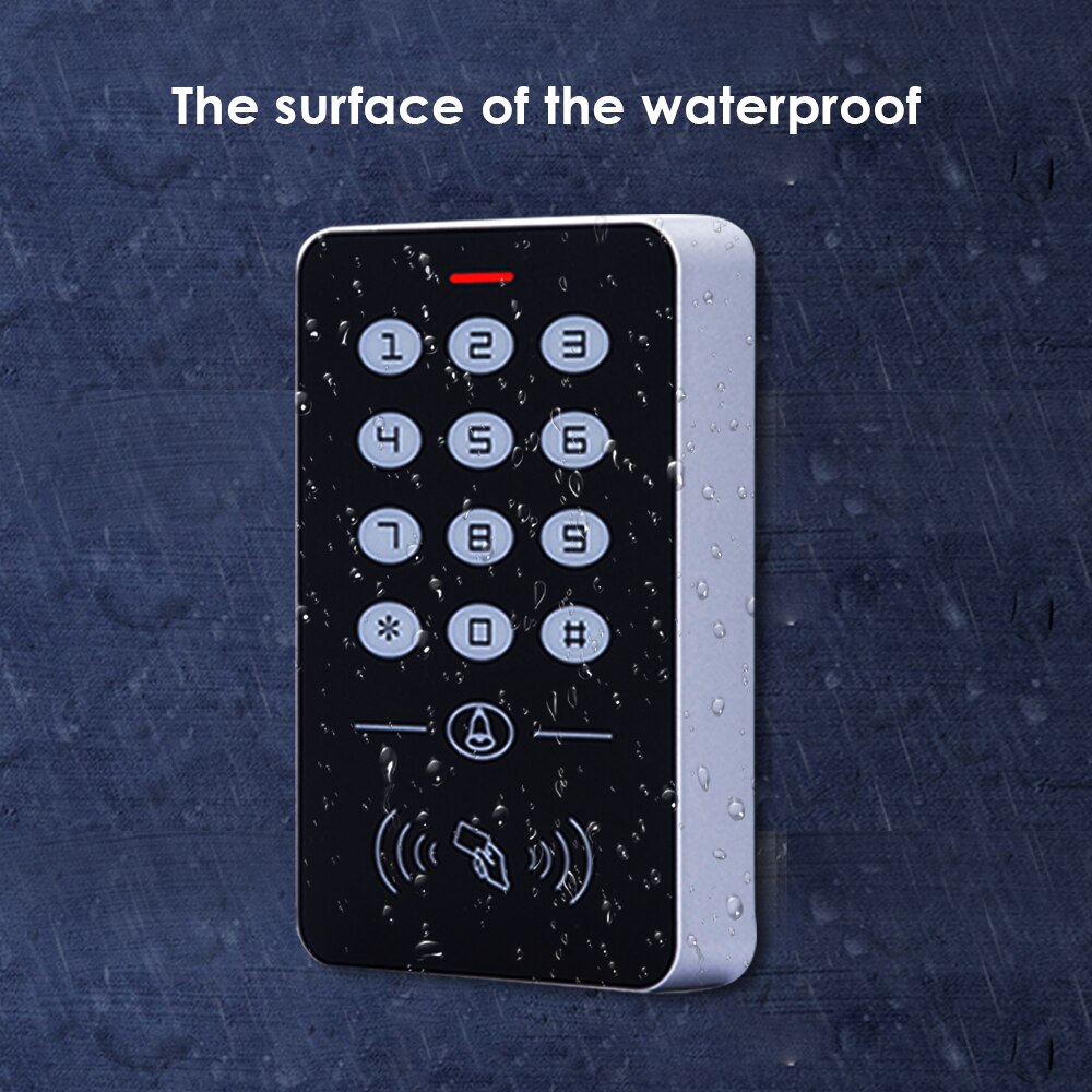 RFID keyboard keys Smart Door Access Control System With 180KG door lock electronic Power Supply Door Access Control System Kit