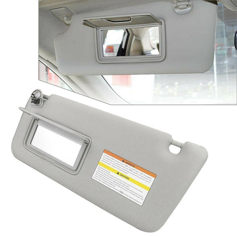 Gray Left Driver Sun Visor for Infiniti QX56 QX80 Grandado
