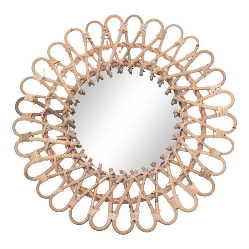 Hosoncovy 30 cm vierkant metalen frame badkamer wandspiegel opknoping spiegel make-up spiegel voor badkamer woonkamer slaapkamer woondecoratie ( zwart