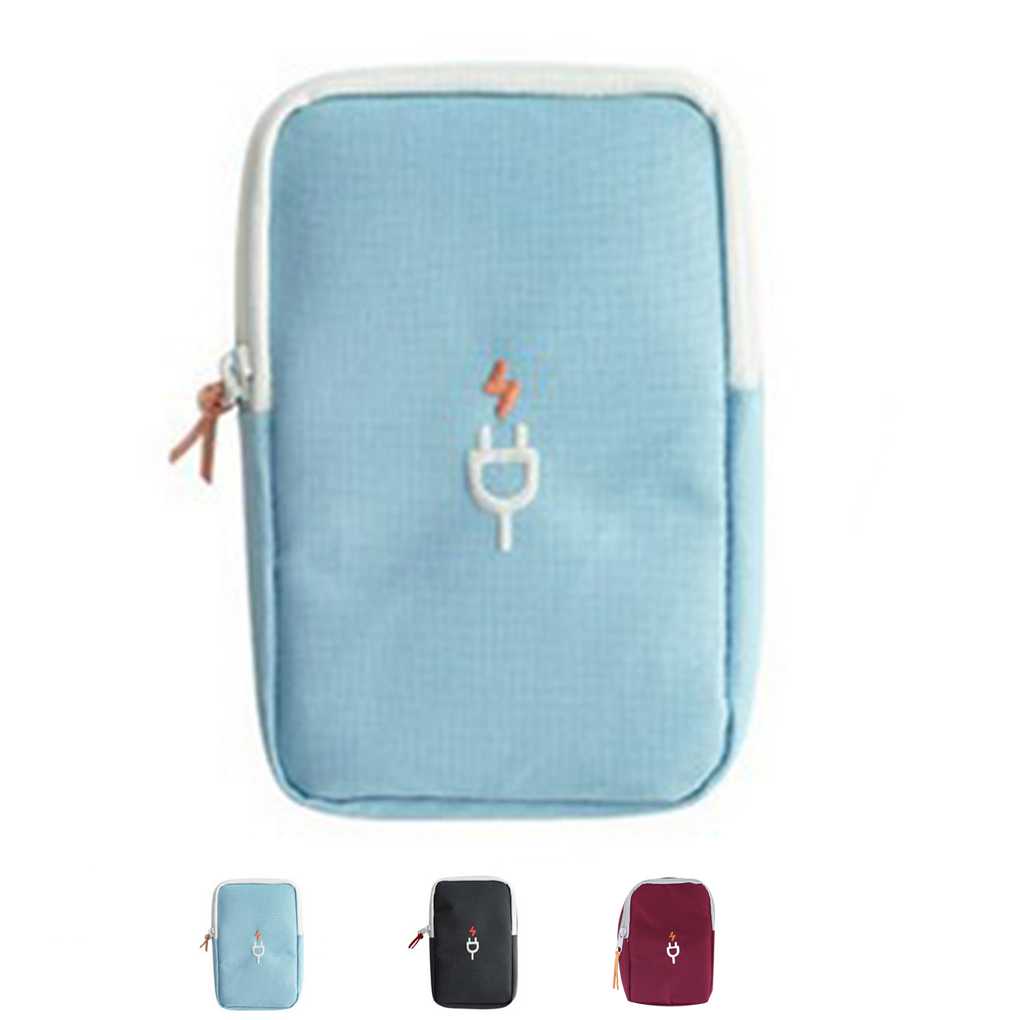 Travel Gadget Organizer Bag Portable digital cable bag Electronics Accessories Storage Carrying Case Pouch for USB power Bank