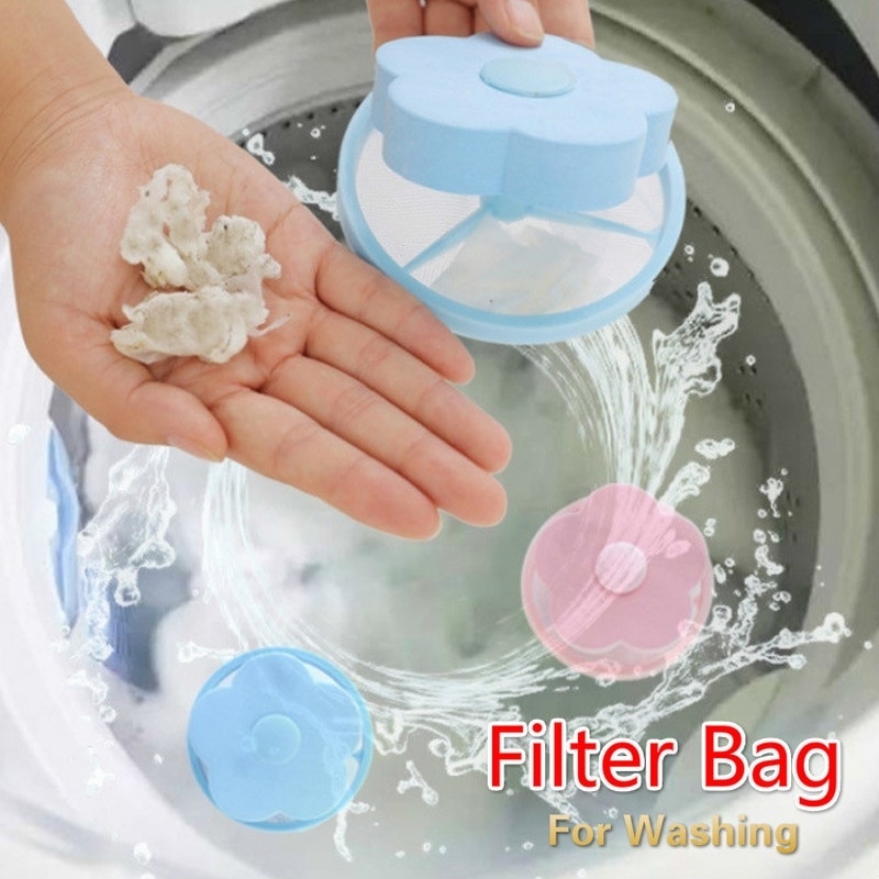 Vaskemaskine sugning hår remover stick taske hår bold rengøring tøj vaskekugle filter beskyttelse hår bold fjernelse værktøj