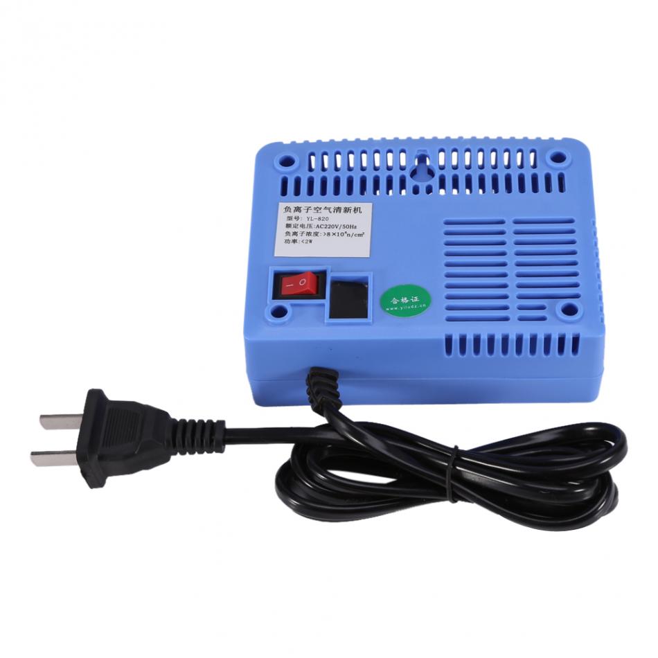 Ac220-240v negative ionisator generator ionizer luftrenser fjerne røg støv luftrensere negative ion generator