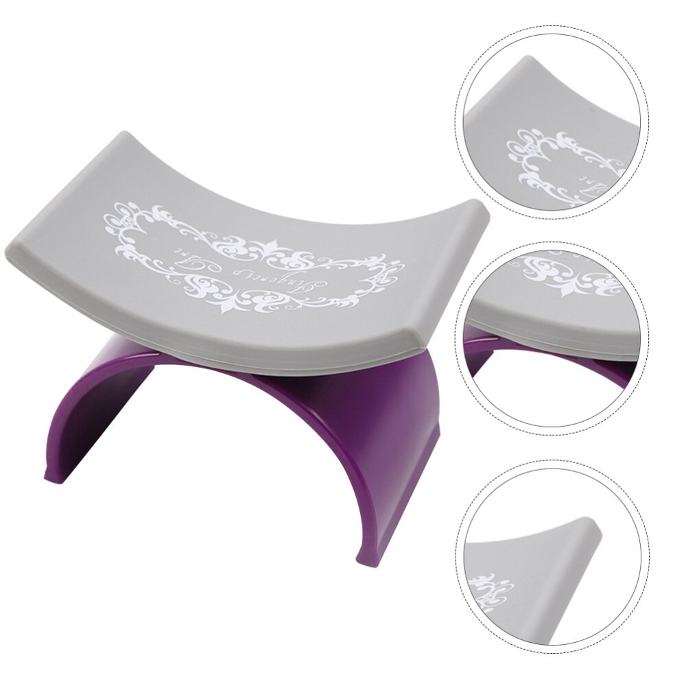 1Pc Nail Hand Pillow Manicure Wrist Pillow Silicone Hand Pillow Hand Rests Cushion U-shaped Hand Pillow For Home Store Outdoor N