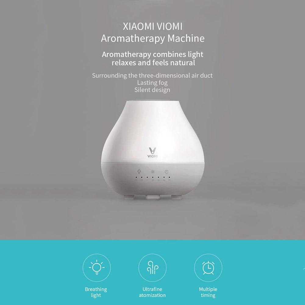 Xiaomi Viomi-difusor de aromaterapia, humidificador de aire ultrasónico con luz de respiración para el hogar