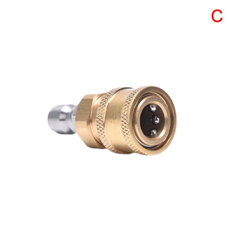 1/4 Inch Quick Connect Socket For Pressure Washer Car Washer Lance Connector: C