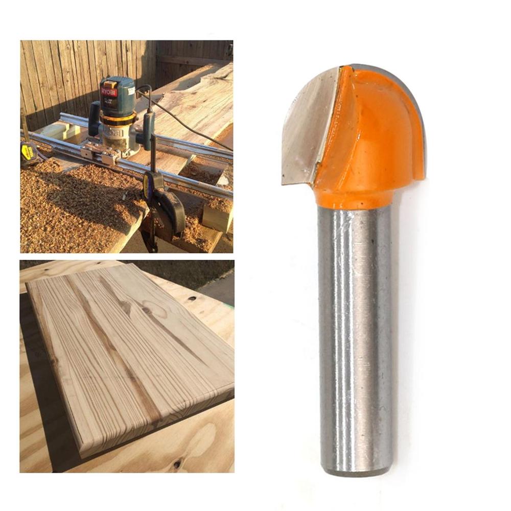 8Mm Schacht Hoek Houding Router Bit 16/19/22 / 25Mm Ronde Frees Hout Trimmen Cutter radius Hout Frees