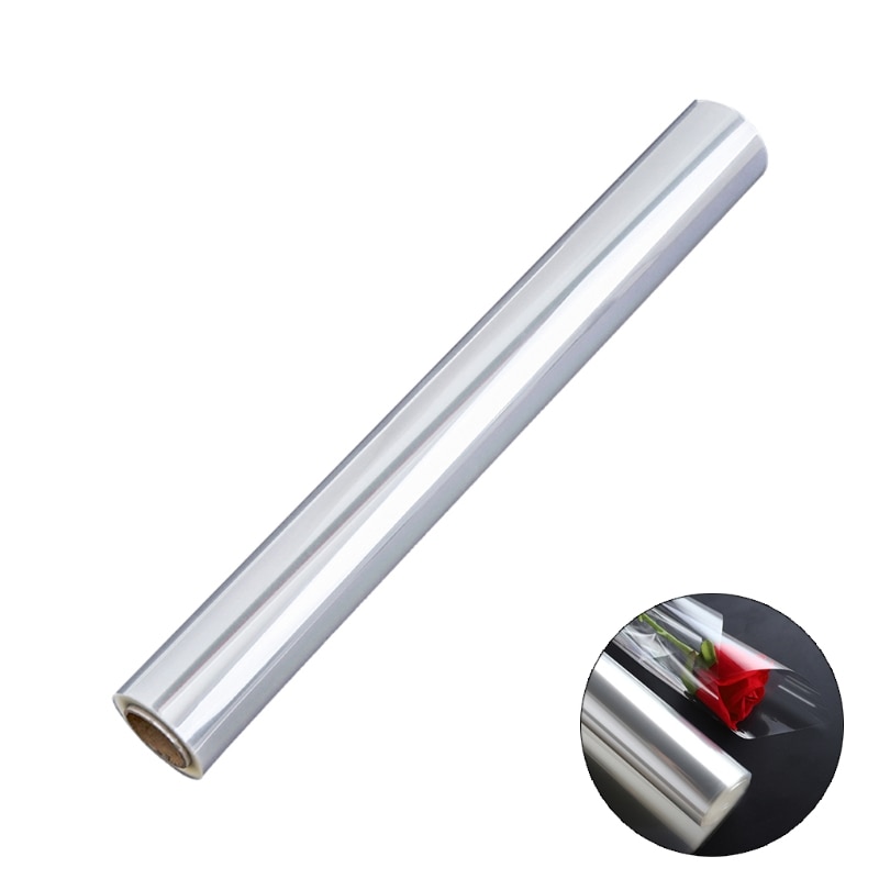 Clear Cellophane Wrap Roll For Flower Bouquet Baskets Wrapping Arts And Cra W8EA