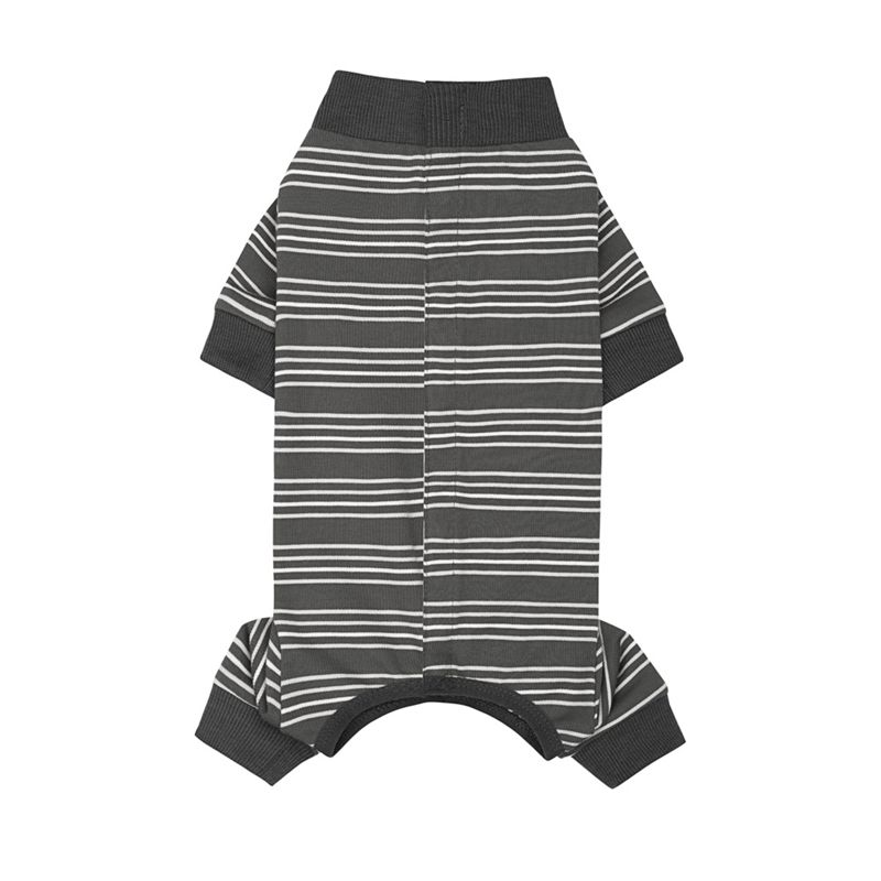 Combinaison pour chien, couverture complète, combinaison de récupération après chirurgie, body Anti-perte, pyjama clapant pour animaux de compagnie, pour petits, moyens et grands chiens: M / Black