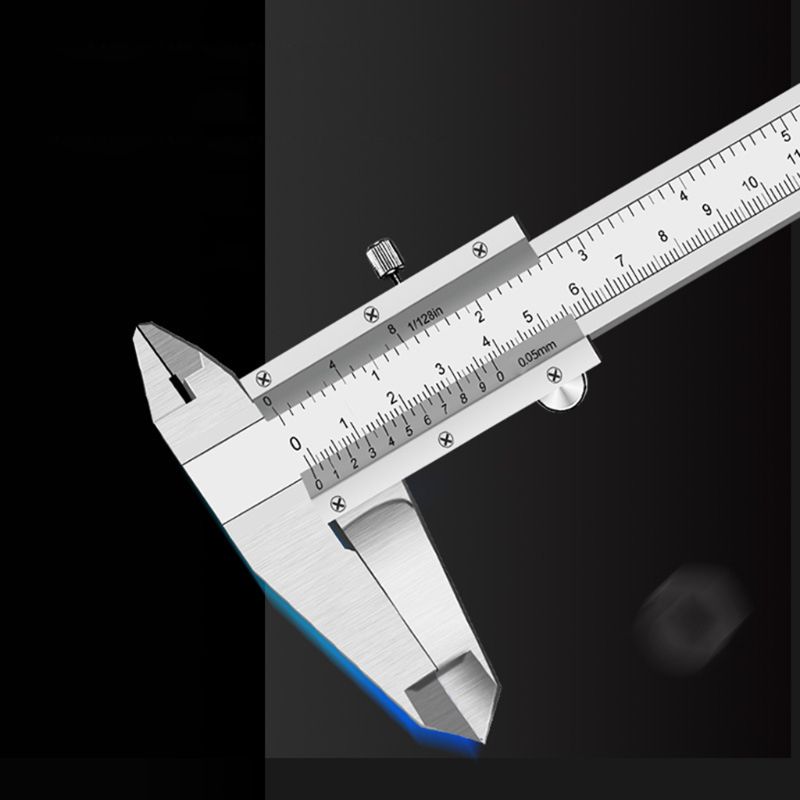 Vernier Caliper 150mm/200mm Gauge Ruler Carbon Steel Micrometer Measurement