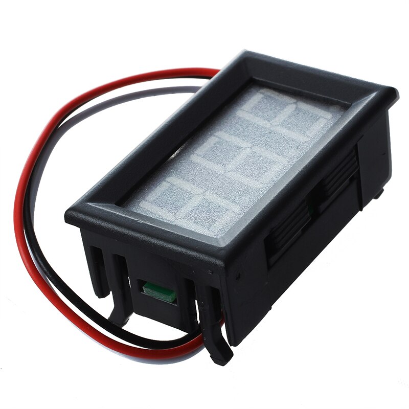 Mini Panelmeter Voltage Voltmeter Dc 0 - 200 V 20 Ma Geel Drie Kabels