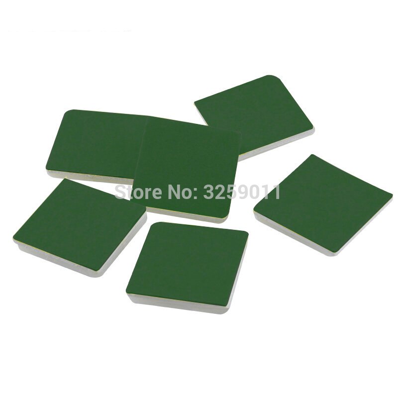 200PCS Self Adhesive Cable Tie Mounts 30 mm * 30 mm Screw Hole Anchor Point Provides Optimal Strength for Long-Term green stick