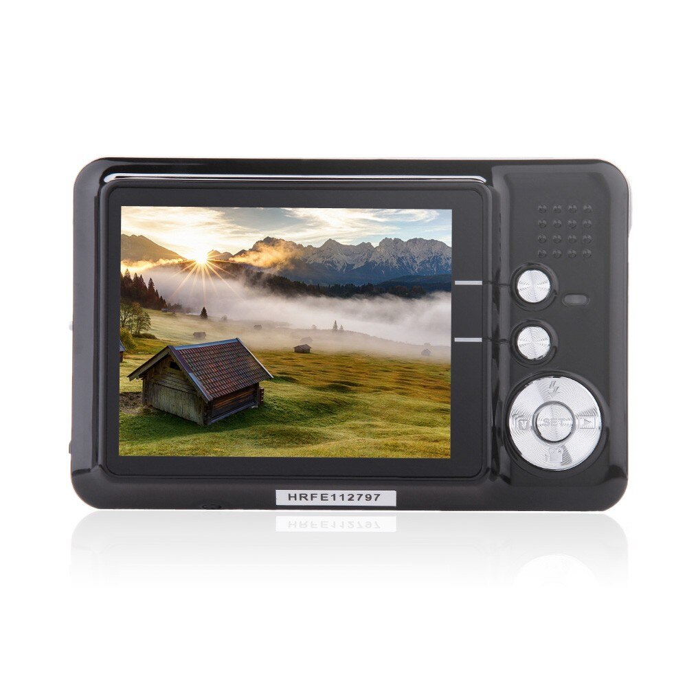 18MP Cheap Portable Digital Camera Mini Cam 2.7" LCD Display Lithium Battery Compact Camera Digital Disposable Cameras Freeship