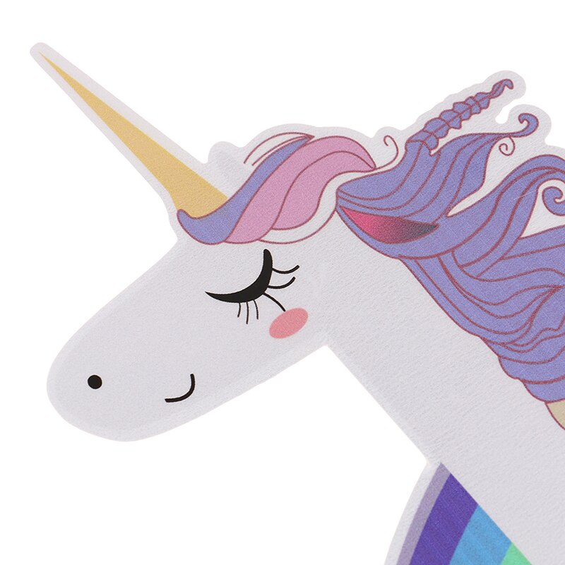 Eenhoorn Regenboog Muurstickers Voor kinderkamer Meisjes Slaapkamer Venster Nursery Decor Aankomst