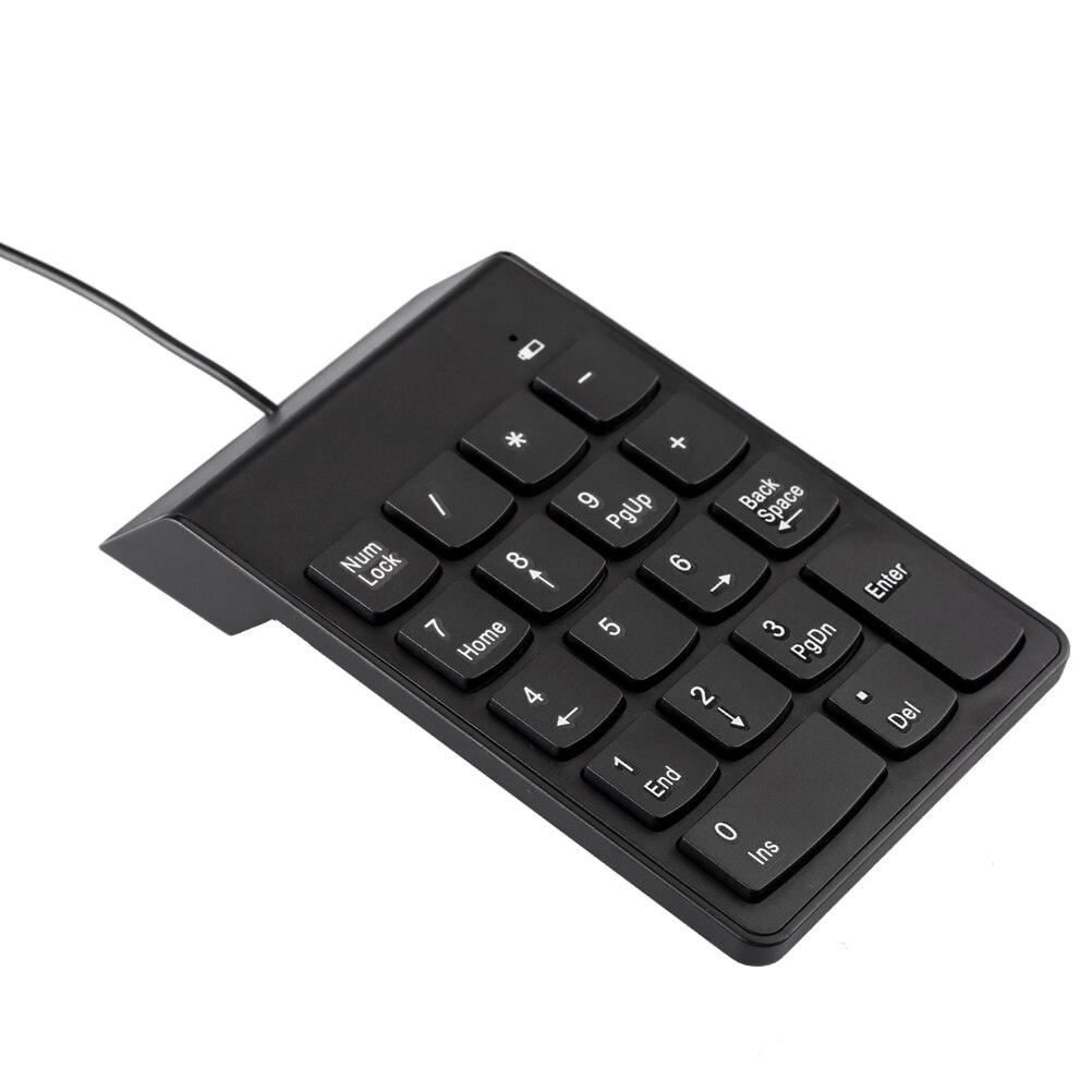 USB Number Pad Numpad Numeric Keypad 18 Keys Keyboard For Laptop Deskto PC