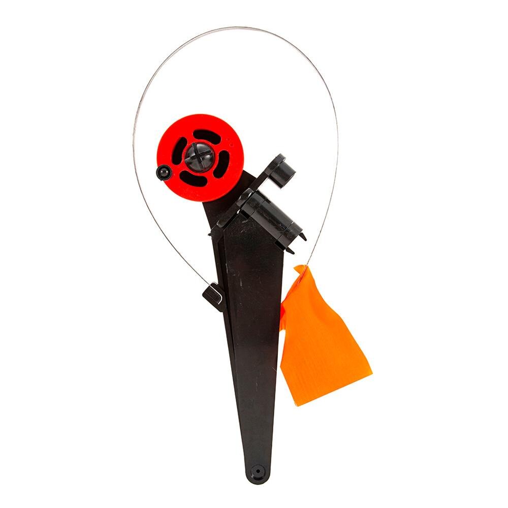 Ice Fishing Tip-Up Ice Fishing Gear Ice Fishing Rod Tip-Up Ice Compact Flag tackle Perfect for Ice Fishing W@