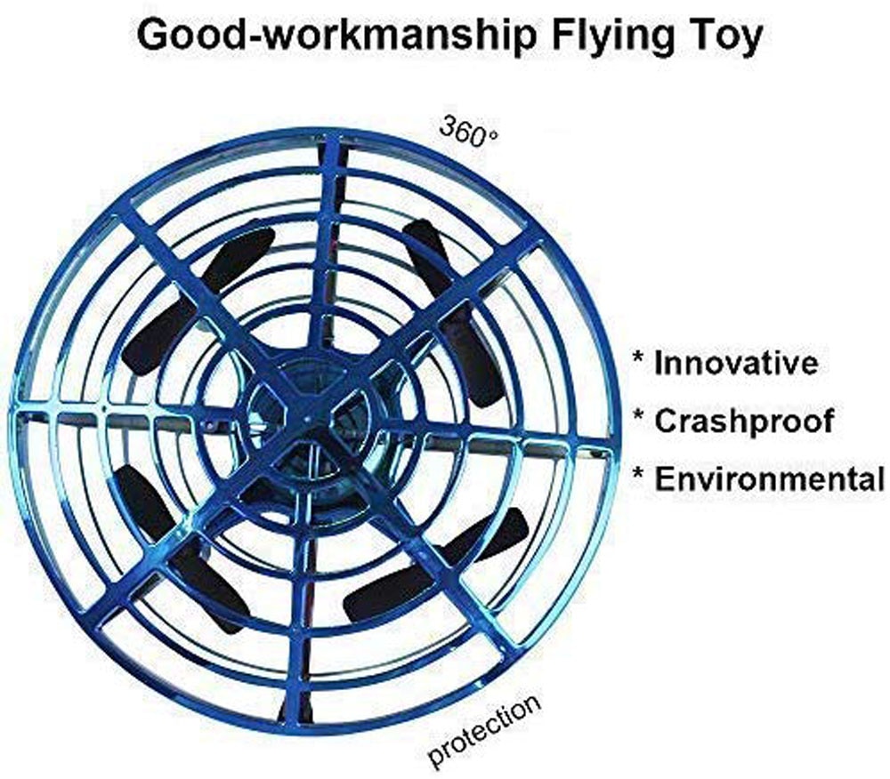 Anti-kollision flyvende helikopter magisk hånd ufo bold fly sensing mini induktion drone børn elektrisk elektronisk legetøj
