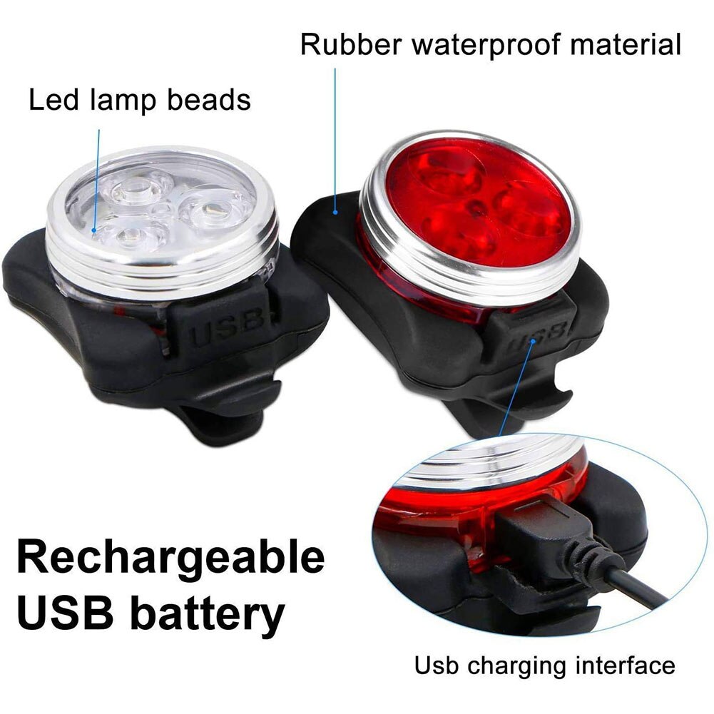 Led Skateboard Lights Led Longboard Lights Front and Back USB Charging USB Cables and Strap Included MC889