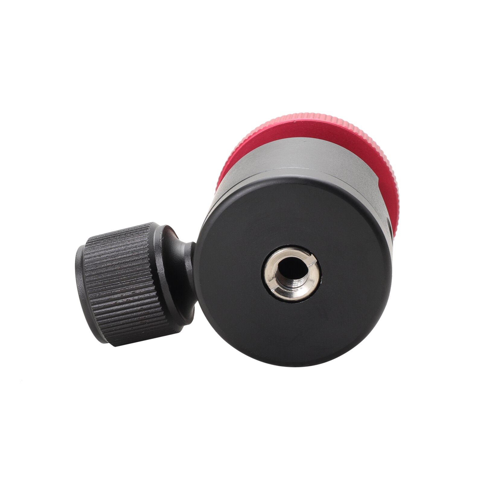 Mini Ball Head Rotatable Ball Head Photography Accessory Replacement with 3/8 1/4 Inch Screw Hole for Camera Camcorder Light: with adapter screw