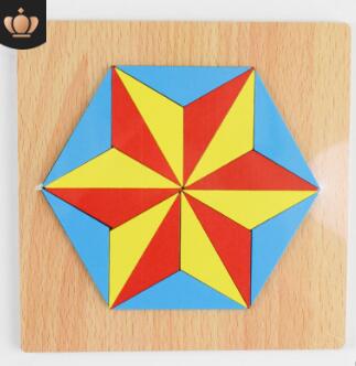 Iq hjärnteaser i trä pussel barn pedagogiskt tangram pussel spel för barn: Modell 11