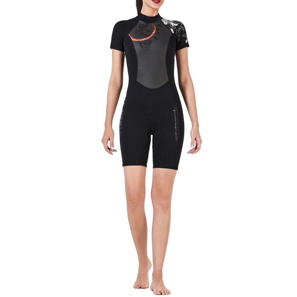Dames Wetsuits Pak Mouwen 3Mm Neopreen Jeugd Volwassen Duiken