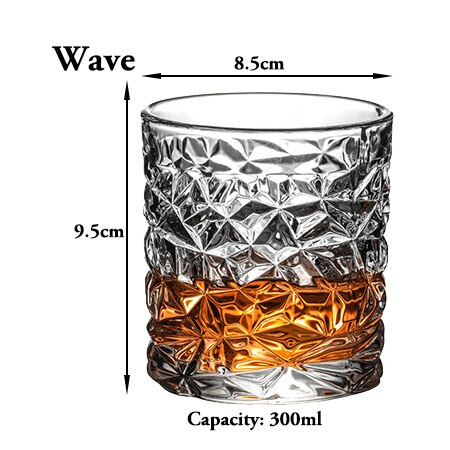 Whiskyglazen, Scotch Bril, ouderwetse Whisky Bril/Perfecte Voor Scotch Liefhebbers/Stijl Glaswerk Voor Bourbon/Rum