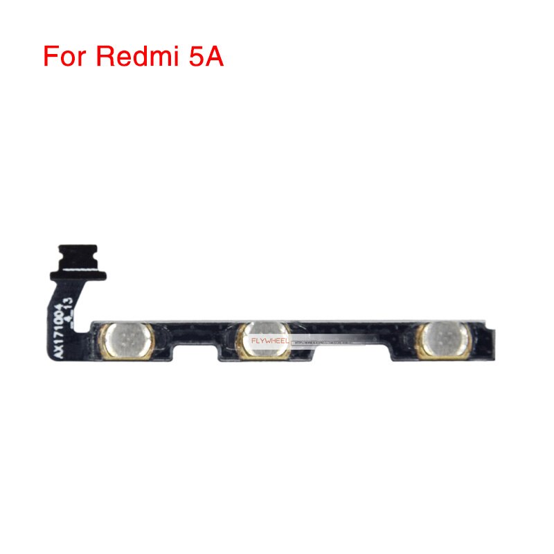 1pcs Power Button Flex Replacement For Xiaomi Redmi S2 3 3X 3S 4A 4X 5A 6A 7 5 Plus Note 5 6 Pro Mute Volume Control Side Switch: For Redmi 5A