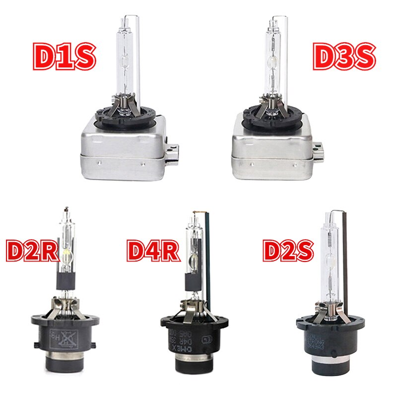 2PCS Super brightness 35W D1S D2S D2R D3S D4R 8000lm Xenon HID Bulbs Car HeadLight Replacement 6000k Car headlight bulbs For Car