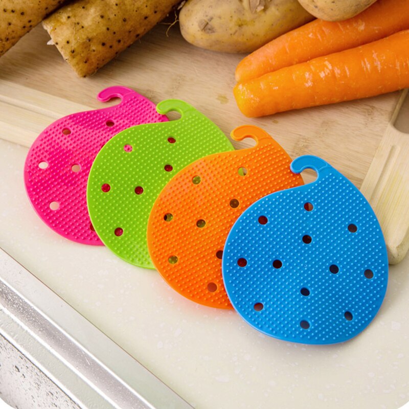 1 szt. wielofunkcyjna szczotka robić warzyw i owoców, łatwe w czyszczeniu narzędzia robić czyszczenia ziemniaków, kuchenne gadżety domowe